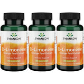Swanson D-Limonene bouteille orange-zeste — arôme frais et utilisation quotidienne possible.