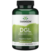 Bouteille Swanson Dgl Réglisse, format pratique pour le confort digestif.