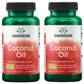 Swanson EFAs huile de coco en bouteille, source naturelle d'acides gras essentiels pour le quotidien.