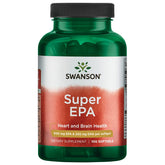 Swanson EFA Super EPA 100 gélules molles, source d'EPA et DHA pour la santé.