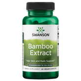 Swanson Extrait Bambou – cheveux et ongles forts grâce au silice