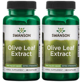 Swanson Extrait Feuille Olivier – capsules, oléuropéine 20% pour un soutien immunitaire potentiel.