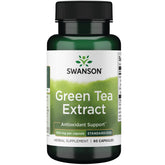 Swanson Extrait thé vert 500 mg – bouteille, soutien potentiel énergie et métabolisme.