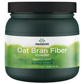 Swanson fibre d’avoine biologique en poudre — emballage facile à intégrer au petit-déjeuner et satiété