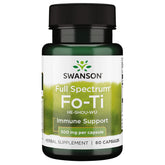 Swanson Fo-Ti, bouteille de 60 capsules, soutien potentiel du bien-être