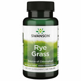 Swanson Gazon de Seigle — bouteille de tablettes — source pratique d'énergie au quotidien.
