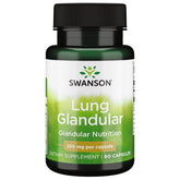 Swanson Glande pulmonaire brute – bouteille clairement étiquetée, pratique au quotidien.