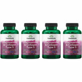 Swanson Glucosamine Collagène Type II, bouteille 90 capsules, soutien mobilité possible