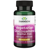 Swanson Glucosamine végétarien – bouteille montrant les gélules pour le soutien des articulations.