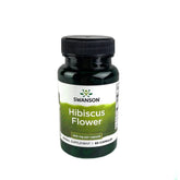 Capsules Swanson hibiscus dans une bouteille pratique pour une utilisation quotidienne.