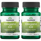 Swanson huile d'origan extrait 10:1 en bouteille, usage quotidien potentiel pour le bien-être.