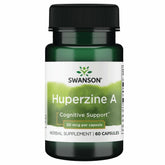 Swanson Huperzine A 50mcg capsules : soutien cognitif potentiel pour la concentration