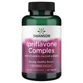 Swanson ipriflavone ostivone, bouteille de gélules offrant un soutien potentiel des os.
