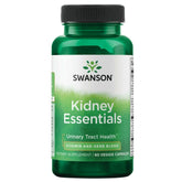Swanson Kidney Essentials – bouteille de capsules végétariennes, soutien potentiel des fonctions urinaires.