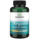 Swanson L-Arginine libération prolongée – bouteille pratique pour un apport durable