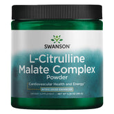 Swanson L-Citrulline Malate Complex – poudre, énergie potentielle et confort physique.