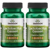 Swanson Lactobacillus Gasseri : bouteille et capsules végétales, soutien digestif potentiel