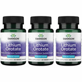 Swanson Lithium Orotate: bouteille avec capsules pour le quotidien