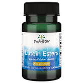 Swanson Lutein 6 mg, bouteille de 100 gélules pour soutenir la santé visuelle et le confort oculaire.