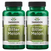 Swanson melon-amer spectre complet bouteille gelules pour soutien global