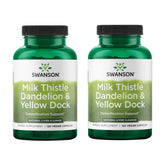 Swanson Milk Thistle: bouteille avec étiquette, soutien potentiel du foie et bien-être.