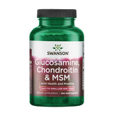 Swanson Mini-Tabs glucosamine-chondroïtine-msm, tablettes mini faciles à avaler pour articulation.