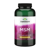 Swanson MSM – bouteille de capsules 1000 mg pour articulations.