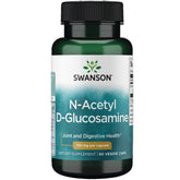 Swanson N-acétyl-D-glucosamine bouteille: présentation claire et pratique pour l’usage quotidien.