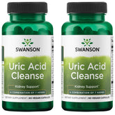 Swanson Nettoyage Acide Urique – bouteille montrant le potentiel soutien rénal.