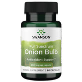 Swanson oignon à spectre complet, capsule bulbe – soutien général de la santé et usage quotidien