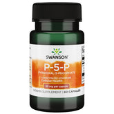 Swanson P-5-P bouteille de gélules, faciles à avaler au quotidien.