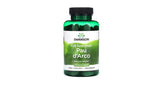 Bouteille Swanson PAU d'Arco 500 mg, 100 capsules, soutien possible à l'immunité et au microbiote.