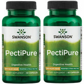 Swanson PectiPure en bouteille, soutien digestif quotidien grâce à la pectine modifiée.