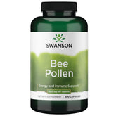 Swanson pollen d’abeille - bouteille, soutien potentiel à l'énergie naturelle et à l'immunité.