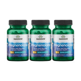 Swanson Pregnenolone, bouteille 50 mg: gélules faciles à avaler pour votre routine quotidienne.