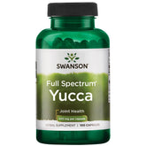 Swanson Yucca spectre complet - bouteille 500 mg: soutien digestif potentiel.