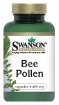 Swanson Premium Pollen d’abeille 400 mg boîte, soutien énergétique potentiel.