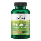 Swanson Probiotic – bouteille de capsules soutenant la digestion au quotidien.