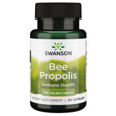 Swanson Propolis 550 mg gélules dans une bouteille, soutien immunitaire potentiel