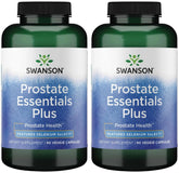 Swanson Prostate Plus: bouteille avec capsules végétales pour une routine urinaire saine.