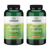 Swanson Psyllium Husk, bouteille 610 mg prête à soutenir votre apport en fibres.