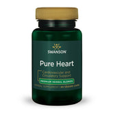 Swanson Pure Heart capsules végétales soutiennent des lipides normaux et le bien-être général.