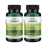 Swanson Kudzu, bouteille de gélules, soutien potentiel du cœur et du foie