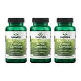 Swanson Rhodiola Ashwagandha Ginseng Complex – bouteille: soutien énergie et concentration naturelle.