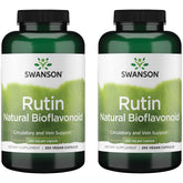 Swanson Rutin – bouteille gélules, soutien potentiel absorption vitamine C.