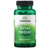 Swanson Sinus Helper capsules: soutien nasal et respiratoire possible au quotidien.