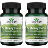 Swanson Sulforaphane, bouteille de gélules pour le quotidien.