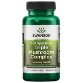 Swanson complexe triple de champignons – bouteille, soutien énergétique potentiel au quotidien