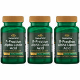 Swanson Alpha Lipoïque R-Fraction: bouteille 30 capsules, soutien potentiel au métabolisme et énergie.