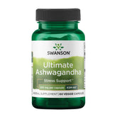 Swanson Ashwagandha KSM-66, capsules, soutien au stress et à la détente au quotidien.